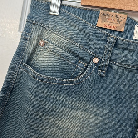 Smith & Mills NWT Men's Jeans Skinny Denim Stretch 32 x 30 - Picture 6 of 12